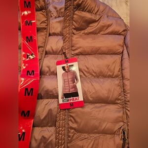 32 Heat NWT Vest Dusty Pink